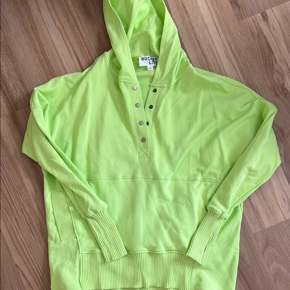 Women's Lime Green Hoodie